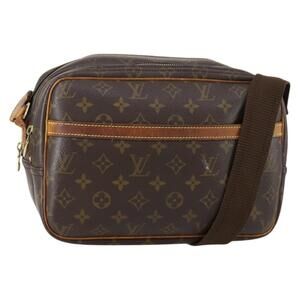 LOUIS VUITTON Monogram Reporter PM Shoulder Bag M45254 LV Auth ep12192